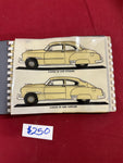1951 CHEVROLET COLOR AND UPHOLSTERY SELECTOR BOOK