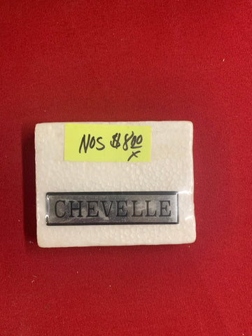 CHEVROLET NOS CHEVELLE EMBLEM