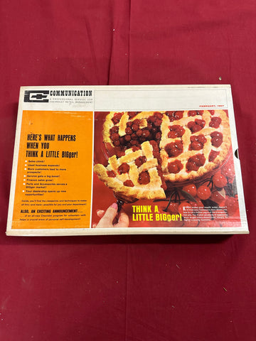 1967 CHEVROLET DEALERSHIP COMMUNICATION SALESMEN BOX
