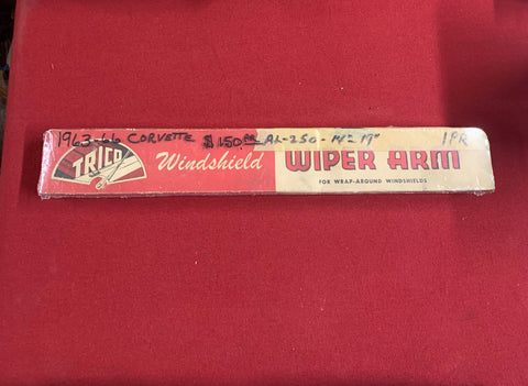 1963-66 CHEVROLET CORVETTE NOS WINDSHIELD WIPER ARMS PAIR