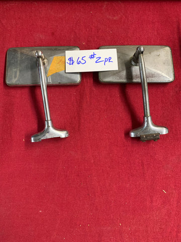 SET OF TWO VINTAGE MIRRORS