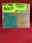 1963 CHEVROLET NOS STA WAG NOT IMPALA BACK UP LAMP UNIT