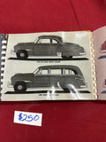 1951 CHEVROLET COLOR AND UPHOLSTERY SELECTOR BOOK