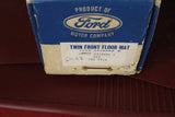 1968 1969 FORD T-BIRD RED TWIN FRONT FLOOR MATS