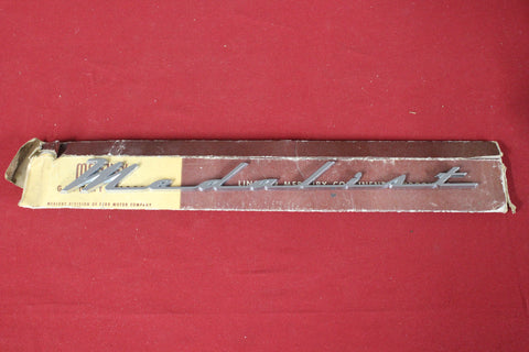 1956 NEW OLD STOCK FORD MEDALLION