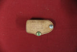CHEVROLET NEW OLD STOCK LEATHER KEYCHAIN FROM THE 60s