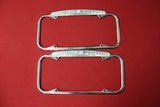 ORIGINAL MCAULAY PONTIAC LICENSE PLATE FRAME