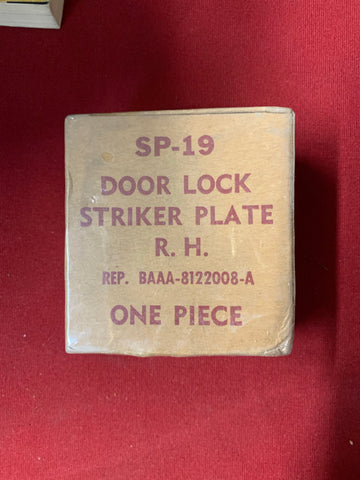 1953-55 FORD TRUCK DOOR LOCK STRIKER PLATE RH & LH