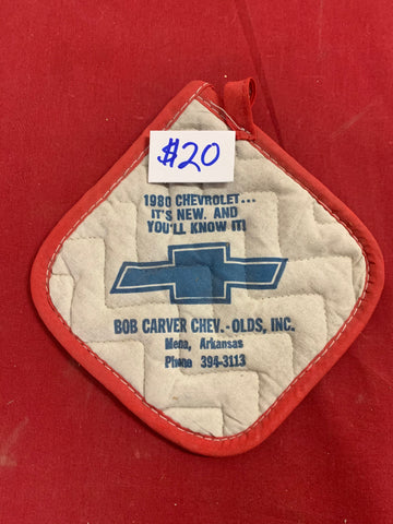 CHEVROLET POT HOLDER HOT PAD