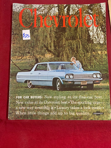 1964 CHEVROLET MAGAZINE