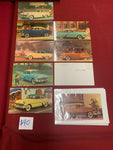 1954 CHEVROLET POST CARDS NINE POST CARDS