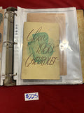 1950 CHEVROLET MISCELLANEOUS BINDER. HAS SOME NEW PRINTS