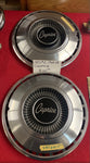 1968-69 CHEVROLET NOS CAPRICE SET OF TWO HUBCAPS