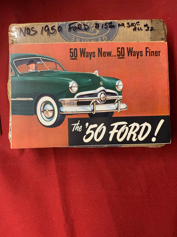 1950 NOS FORD BROCHURES 32 TOTAL