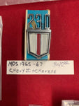 1965-67 CHEVROLET NOS CHEVY TWO CHEVELLE 230 EMBLEM