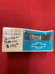 1965 CHEVROLET NOS REAR DELUXE GREEN SEATBELT