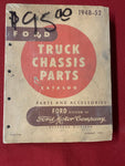 1949-52 FORD TRUCK CHASSIS PARTS CATALOG