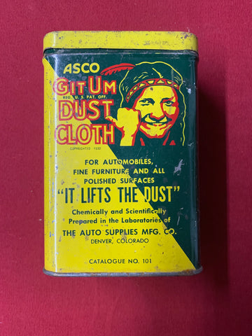 DUST CLOTH CAN