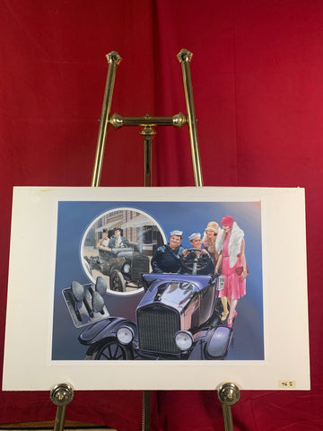 ROY JONES ORIGINAL ARTWORK NOT PRINT