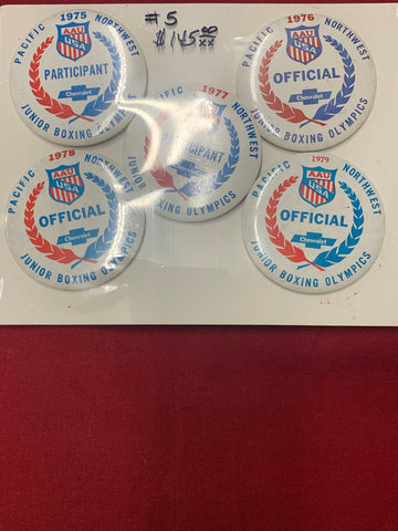CHEVROLET JUNIOR BOXING BUTTONS