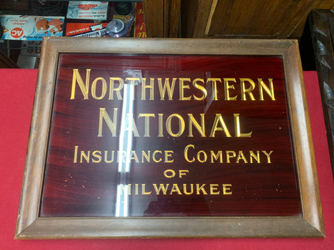 VINTAGE NORTHWESTERN NATIONAL INSURANCE COMPANY OF MILWAUKEE SIGN