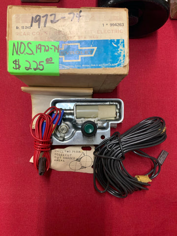 1972-74 CHEVROLET NOS TRUNK OPENER