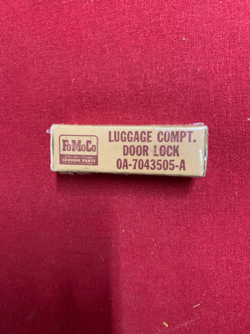 1951 FORD NOS LUGGAGE COMP. DOOR LOCK