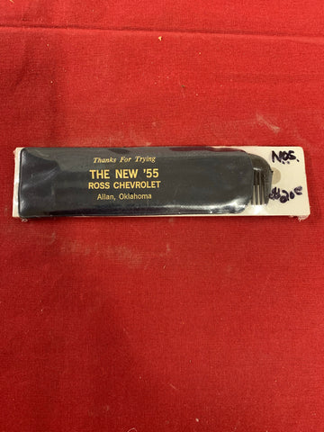 1955 CHEVROLET NAVY BLUE COMB AND FILE