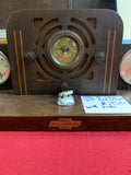 1940-41 CHEVROLET SALESMAN GIFT. RADIO WITH LIGHTER. ALSO COMES WITH POSTER