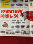 1950 NOS FORD BROCHURES 32 TOTAL