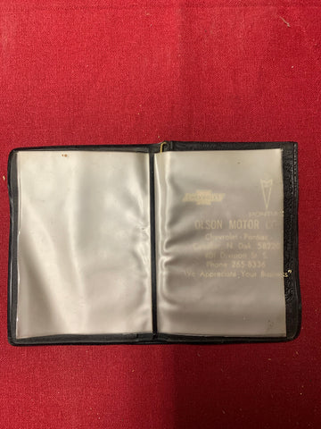 CHEVROLET CARD HOLDER