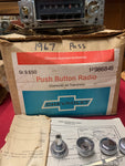 1967 CHEVROLET NOS PASSENGER CAR RADIO MISSING SPEAKER