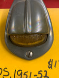 1951-52 CHEVROLET NOS LICENSE PLATE LIGHT WITH WIRES AND BACK