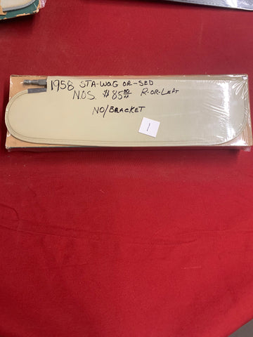 1958 CHEVROLET STA WAG NOS VISOR NO BRACKET