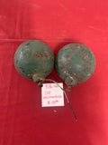 ONE PAIR OF 5 3/4 WESTING HOUSE LIGHTS AND LENS