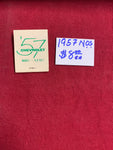 1957 CHEVROLET MATCHBOOK