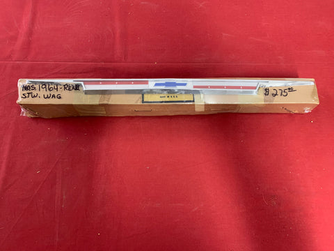 1964 CHEVROLET NOS REAR STA WAG EMBLEM