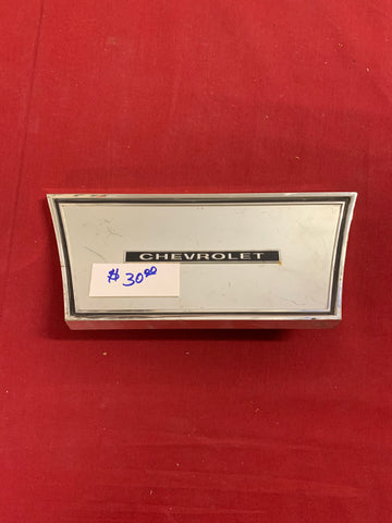 CHEVROLET RADIO DELETE PLATE