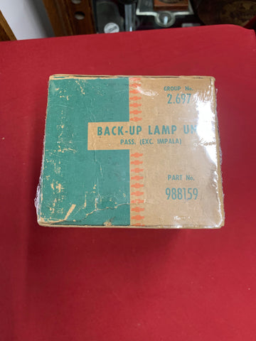 1960 CHEVROLET NOS BACK UP LIGHT FOR PASSENGER CAR
