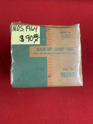 1964 CHEVROLET NOS BACK LIGHT UNIT