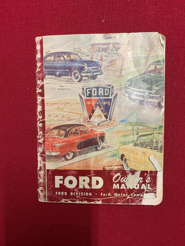 1951 FORD OWNERS MANUAL